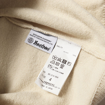 24AW リジッド カシミヤ ニット セーター (RIGID CASHMERE SWEATER 95-214-004)