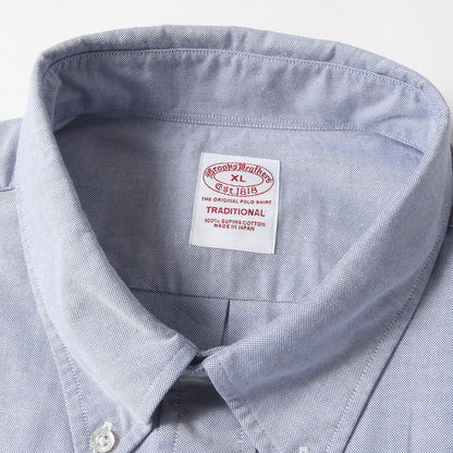 24AW オックスフォード ボタンダウン ドレス シャツ (THE ORIGINAL POLO SHIRT 19-377-3609-70) / TRADITIONAL MADE IN JAPAN