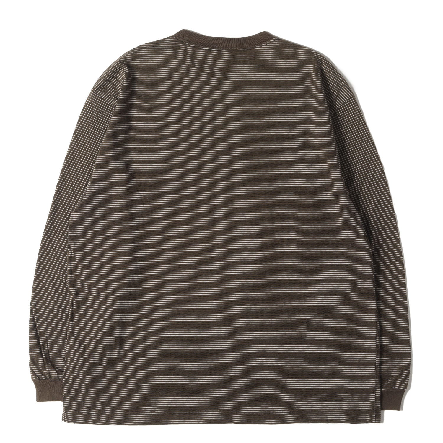 ennoy ボーダーロングスリーブTシャツ