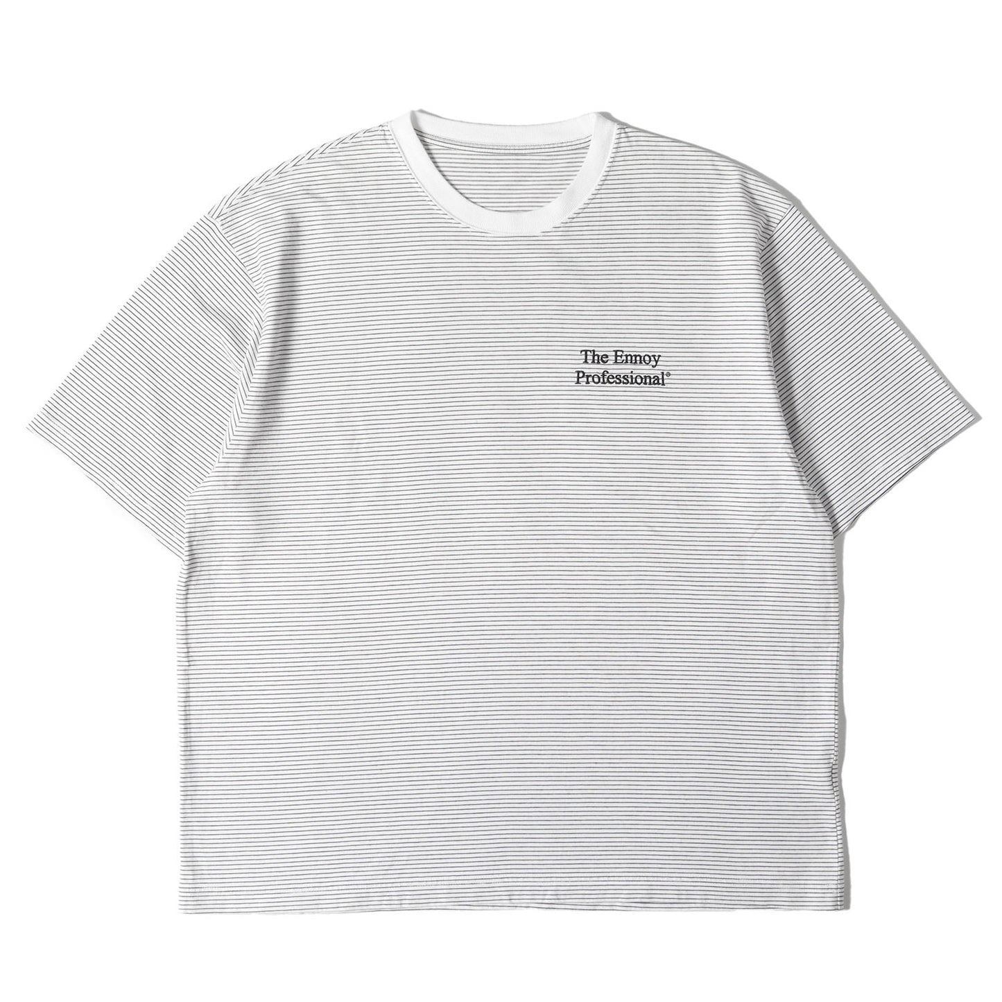 ワンポイント ロゴ 刺繍 ペンシル ボーダー Tシャツ (S/S Border Tee SS22BRENCT05AM)