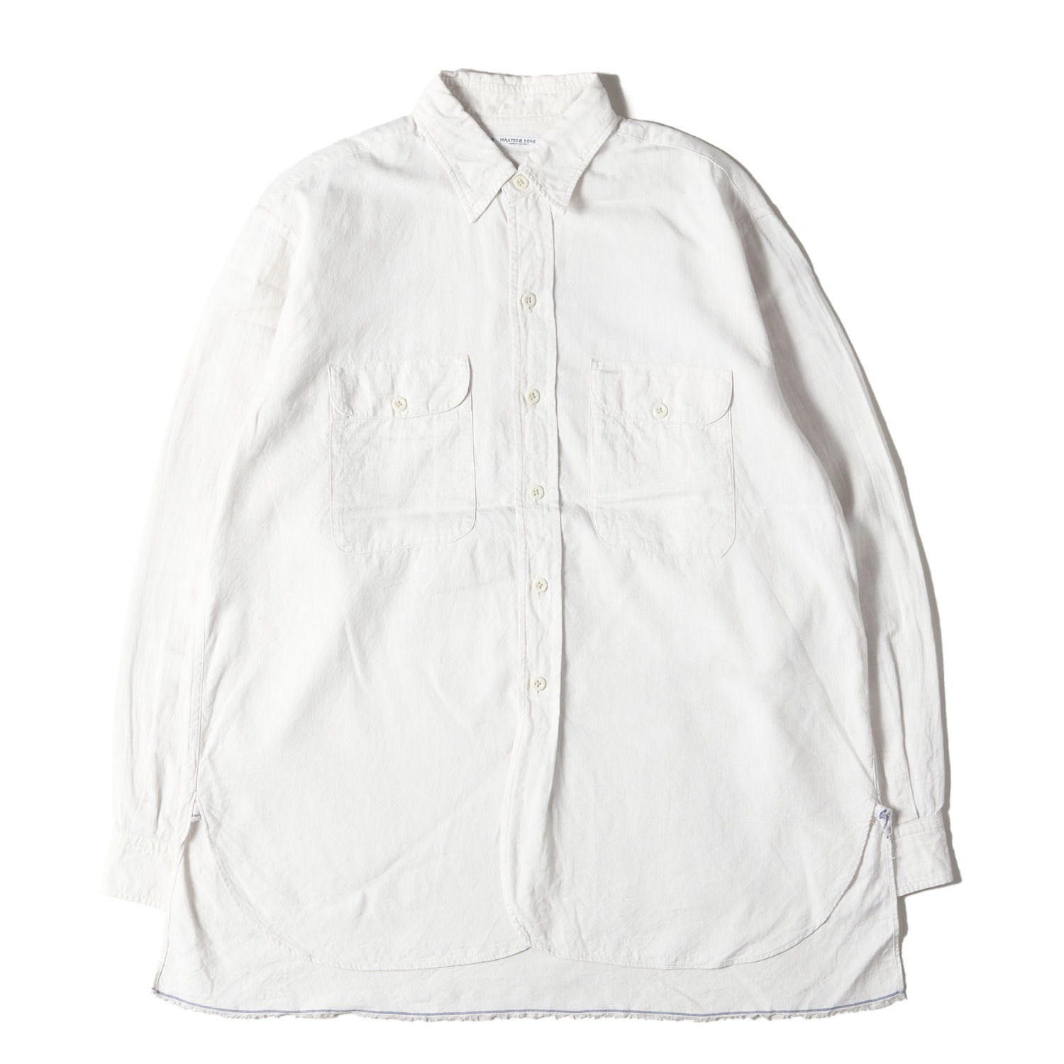 MAATEE&SONS (マーティーアンドサンズ) 23SS 強撚 リネンコットン