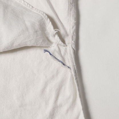 23SS 強撚 リネンコットン オックスフォード ワーク シャツ (LINEN OXFORD WORK SHIRTS MT3103-0604B) / MADE IN JAPAN