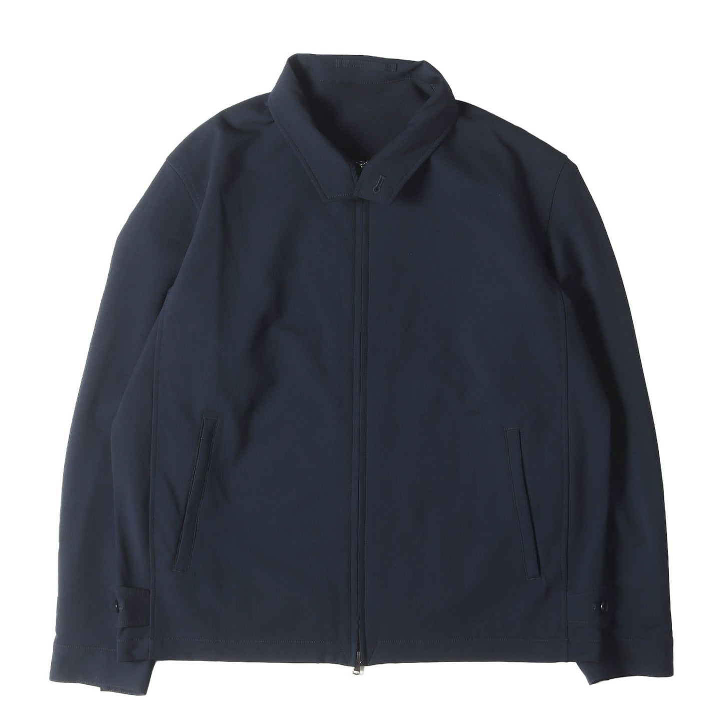 24SS ストレッチ ポリ ハイネック ダブルジップ ブルゾン (ALPHADRY CREW JACKET SUAF351)