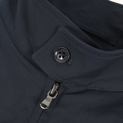 24SS ストレッチ ポリ ハイネック ダブルジップ ブルゾン (ALPHADRY CREW JACKET SUAF351)