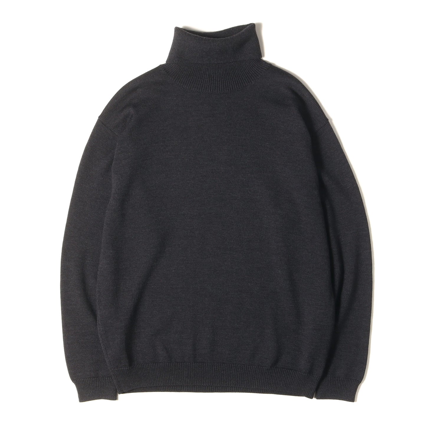 H BEAUTY&YOUTH タートルネック ハイゲージ ウール ニット (SOLID WOOL TURTLE NECK KNIT)