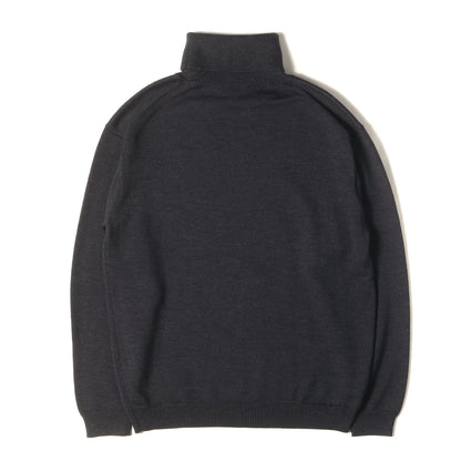 H BEAUTY&YOUTH タートルネック ハイゲージ ウール ニット (SOLID WOOL TURTLE NECK KNIT)