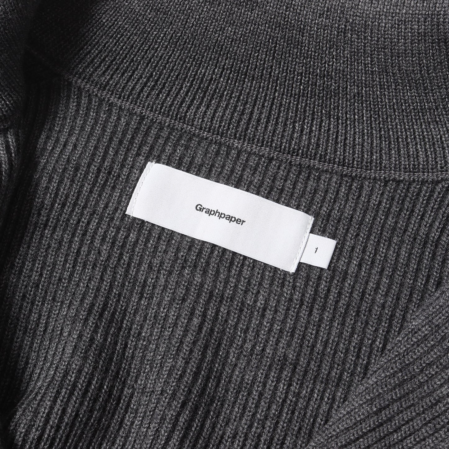 24AW ミドルゲージ ダブルジップ ドライバーズ ニット (High Density Drivers Knit GU243-80094B)