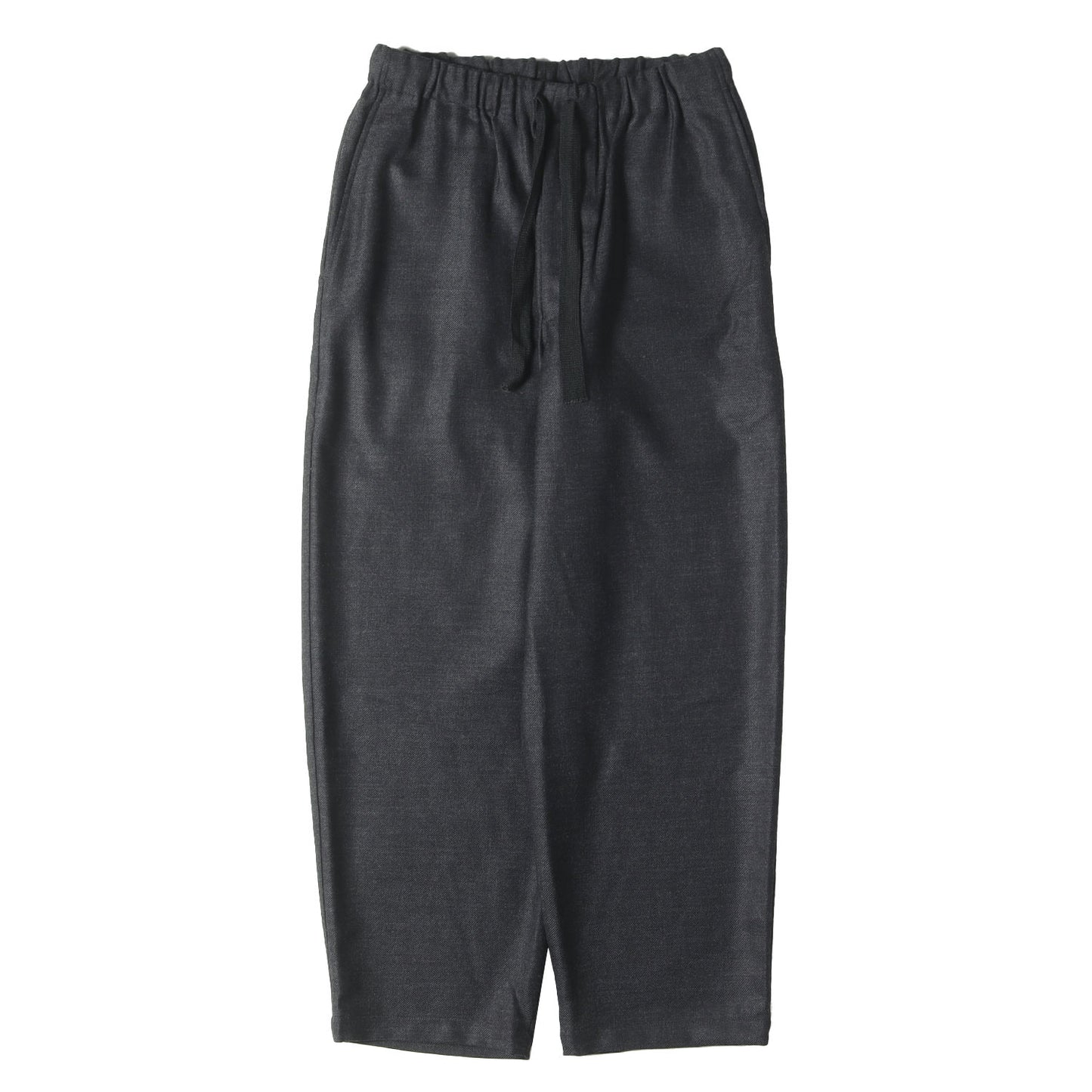 24AW コクーンフィット ウール ワイド イージー スラックス パンツ (2/32 WOOL SOFT FLANNEL COCOON WIDE EASY PANTS M24D11PT01C)