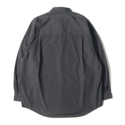 × THOMAS MASON タイプライター ドレス シャツ (THOMAS MASON for GP Oversized Regular Collar Shirt GM212-50227)