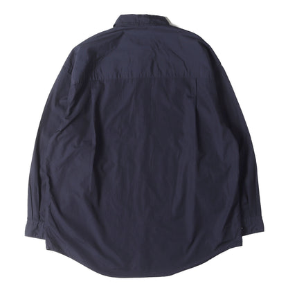 オーバーサイズ ブロード シャツ (Broad l/s oversized regular collar shirt GM201-50093B)