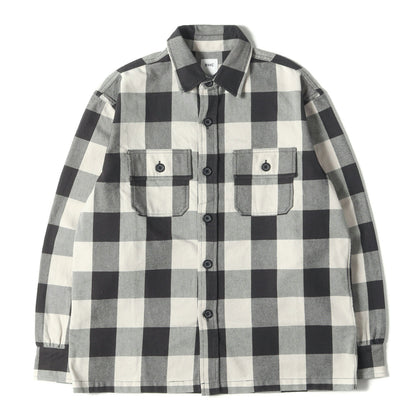 ブロックチェック ヘビーフランネル シャツ (Baffalo Shirt 3320700107)
