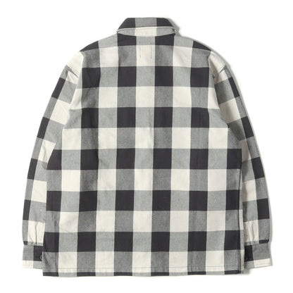 ブロックチェック ヘビーフランネル シャツ (Baffalo Shirt 3320700107)
