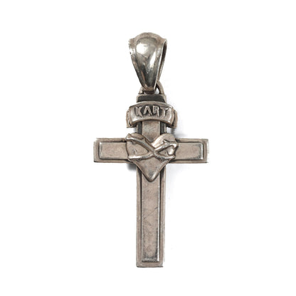 ロゴ ハート クロス ペンダントトップ (Heart cross) / Ag925 1st Collection