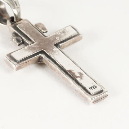 ロゴ ハート クロス ペンダントトップ (Heart cross) / Ag925 1st Collection