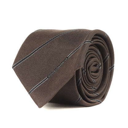 シルク レジメンタル ネクタイ / ナロータイ