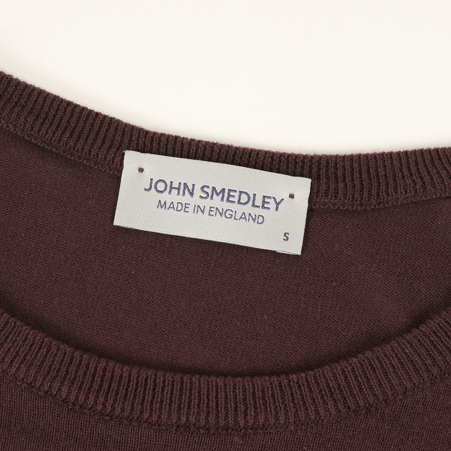 ハイゲージ シーアイランド コットン ニット / MADE IN ENGLAND