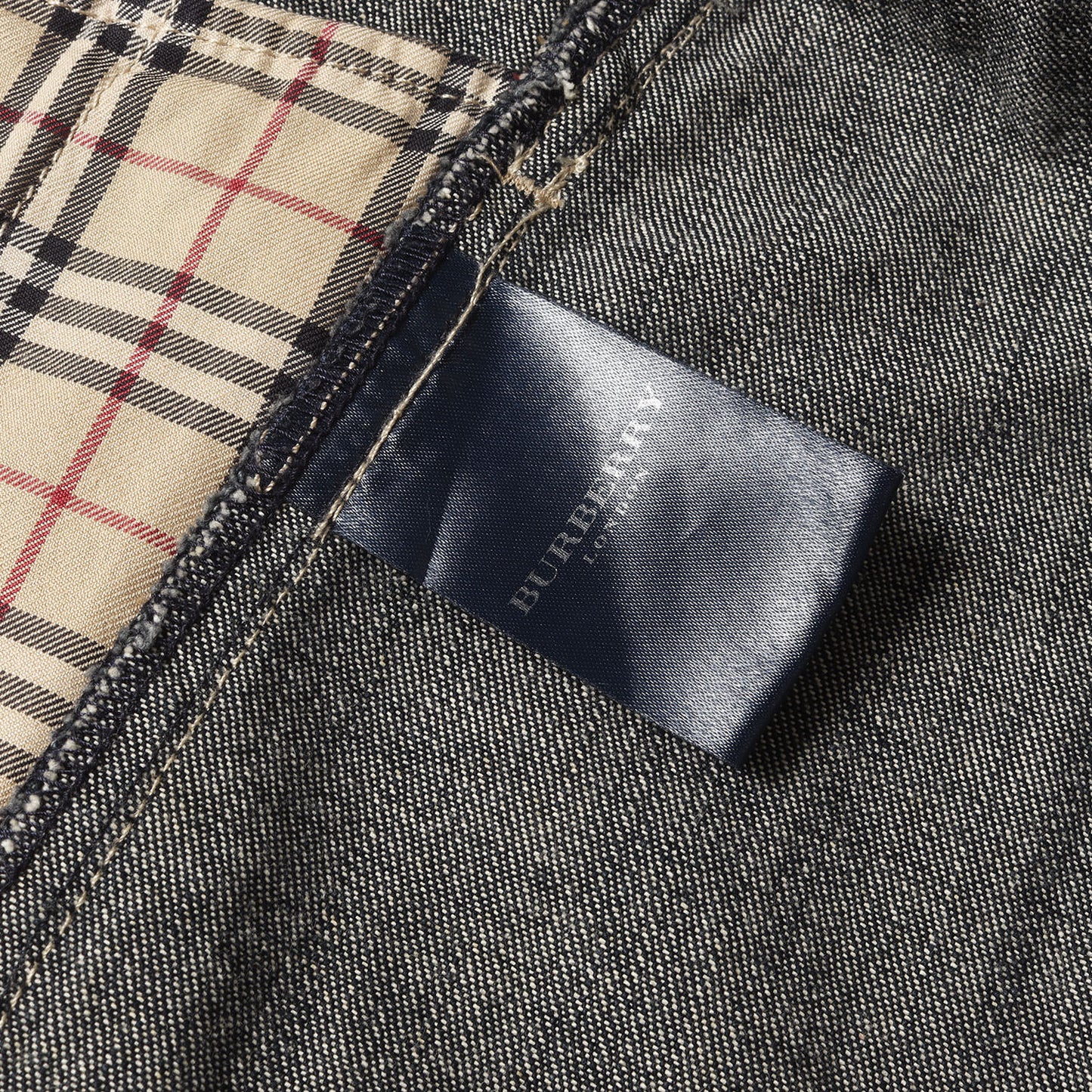 スラブ デニム トラッカー ジャケット / MADE IN ITALY