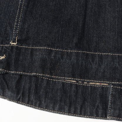 スラブ デニム トラッカー ジャケット / MADE IN ITALY