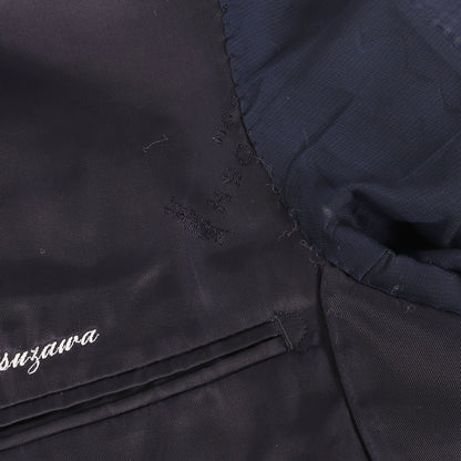 ギンガムチェック スーパー120S ウール 2B テーラード ジャケット (G1D31-305) / MADE IN JAPAN