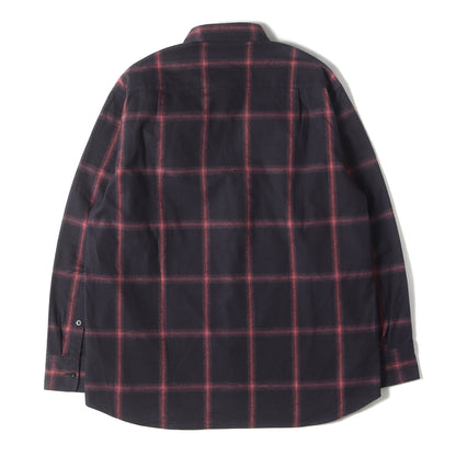 23AW オンブレチェック フランネル ビッグ シャツ (OMBRE CHECK BIG SHIRT 2223-153)