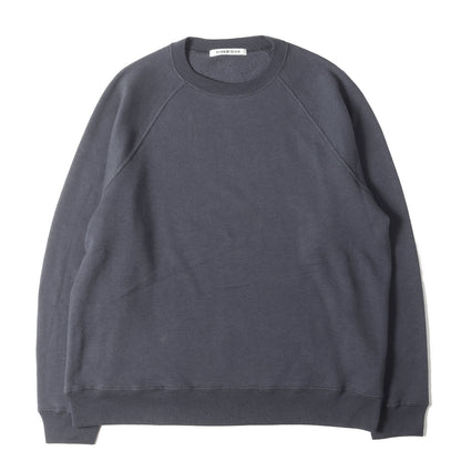 24AW ラグランスリーブ コットンウール スウェット (RAGLAN SLEEVE SWEAT SHIRTS 00-4266101) / 裏毛 MADE IN JAPAN