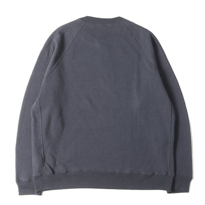 24AW ラグランスリーブ コットンウール スウェット (RAGLAN SLEEVE SWEAT SHIRTS 00-4266101) / 裏毛 MADE IN JAPAN