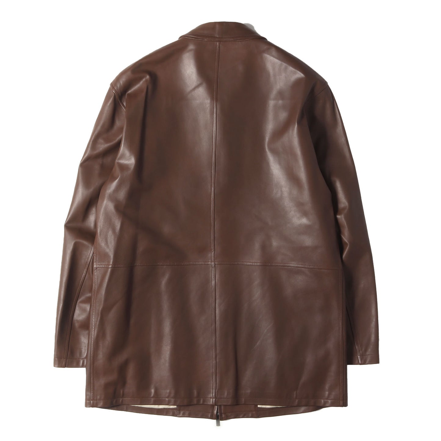 レザー ダブルジップ ジャケット / MADE IN ITALY