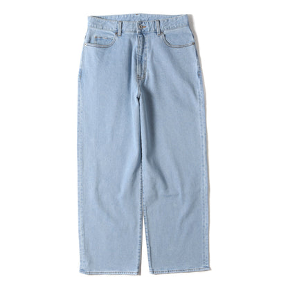 25SS リラックス フィット デニム パンツ (668-5127222) / ジッパーフライ Meaningful continuity TIMELESS WARDROBE