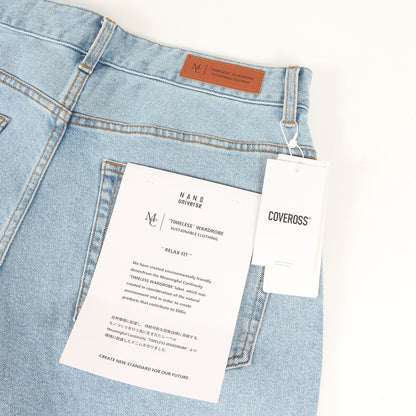 25SS リラックス フィット デニム パンツ (668-5127222) / ジッパーフライ Meaningful continuity TIMELESS WARDROBE