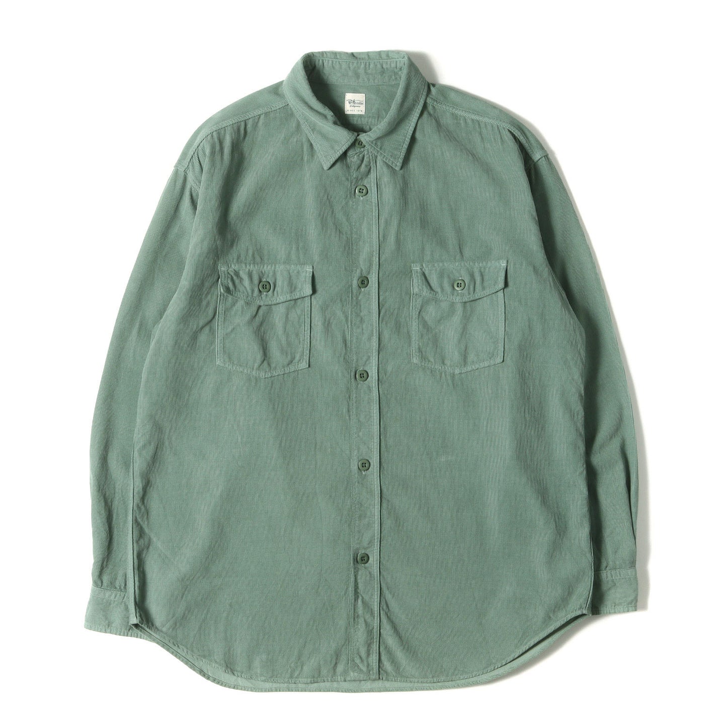 23AW ダブルポケット コーデュロイ ワーク シャツ (3820700055) / 細畝 MADE IN JAPAN