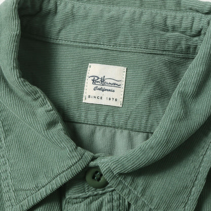 23AW ダブルポケット コーデュロイ ワーク シャツ (3820700055) / 細畝 MADE IN JAPAN
