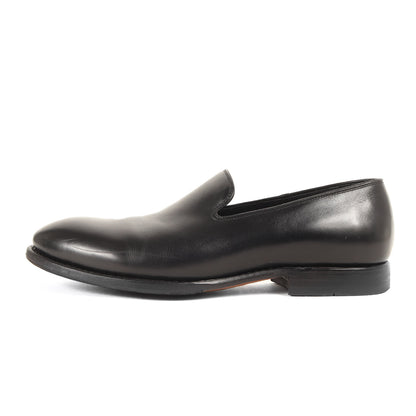 × UNITED ARROWS レザー オペラ シューズ (Calf Plain Toe Slip On 99028)
