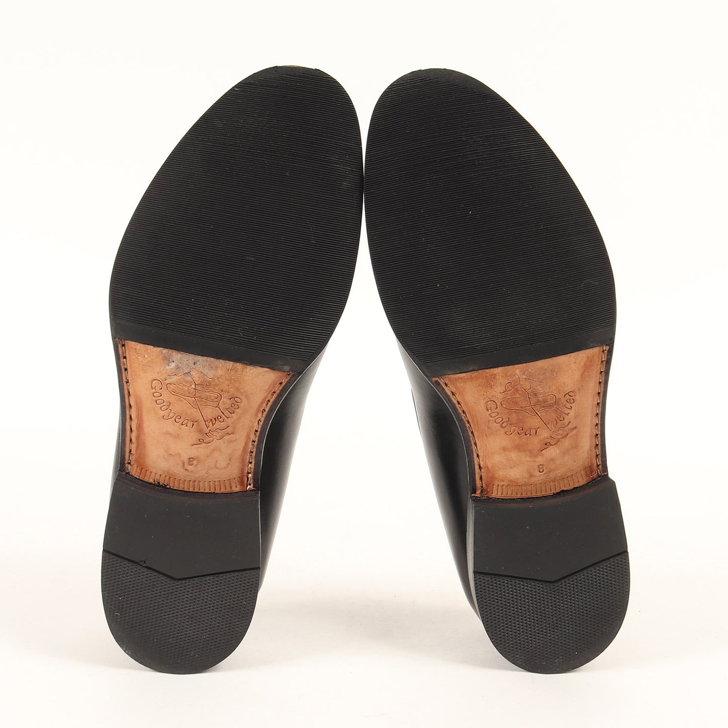 × UNITED ARROWS レザー オペラ シューズ (Calf Plain Toe Slip On 99028)