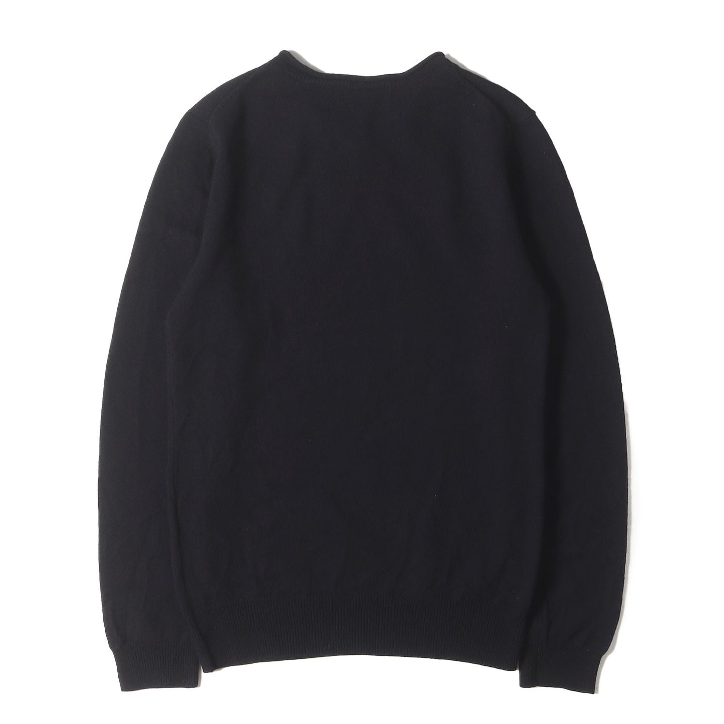 ハイゲージ カシミヤ混 ウール Vネック ニット (K130 WCM007)