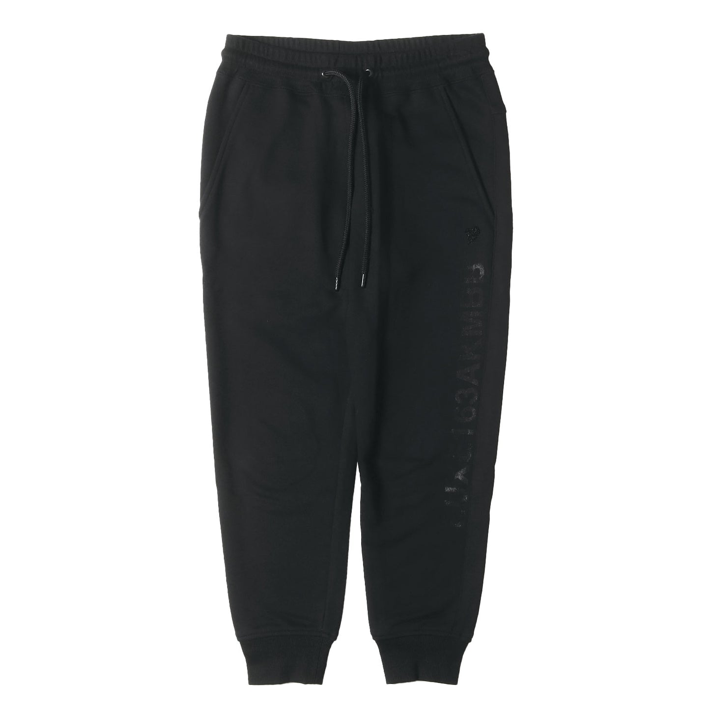 ロゴ スウェット パンツ (SOLID RIB WITH SIDE LUXE163AKMBB LOGO BSL-408 CT01) / 裏毛