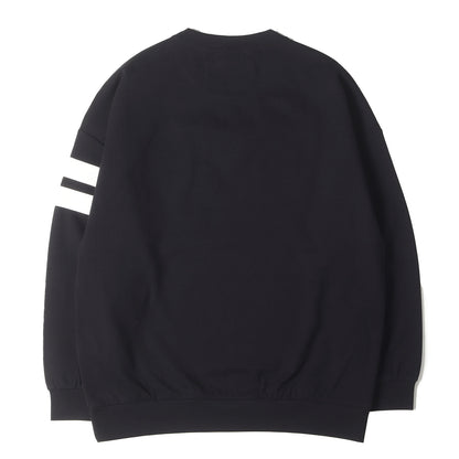 24AW ストレッチ ベアポンチ ライト スウェット (DUAL WARM BARE PONTI LINE DROP SHOULDER CREW B489 ALR029)