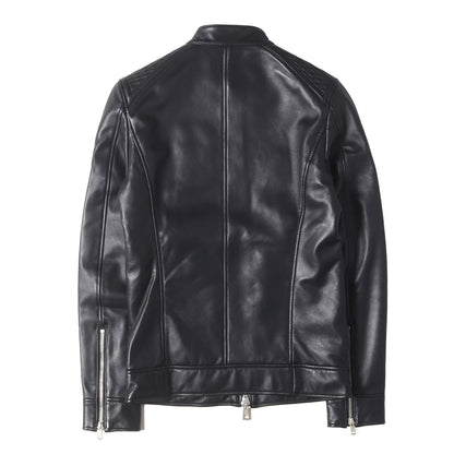 23AW エントロフィーノ ラム レザー シングル ライダース (RIBA LAMB LEATHER SINGLE RIDERS B281 LMB001)