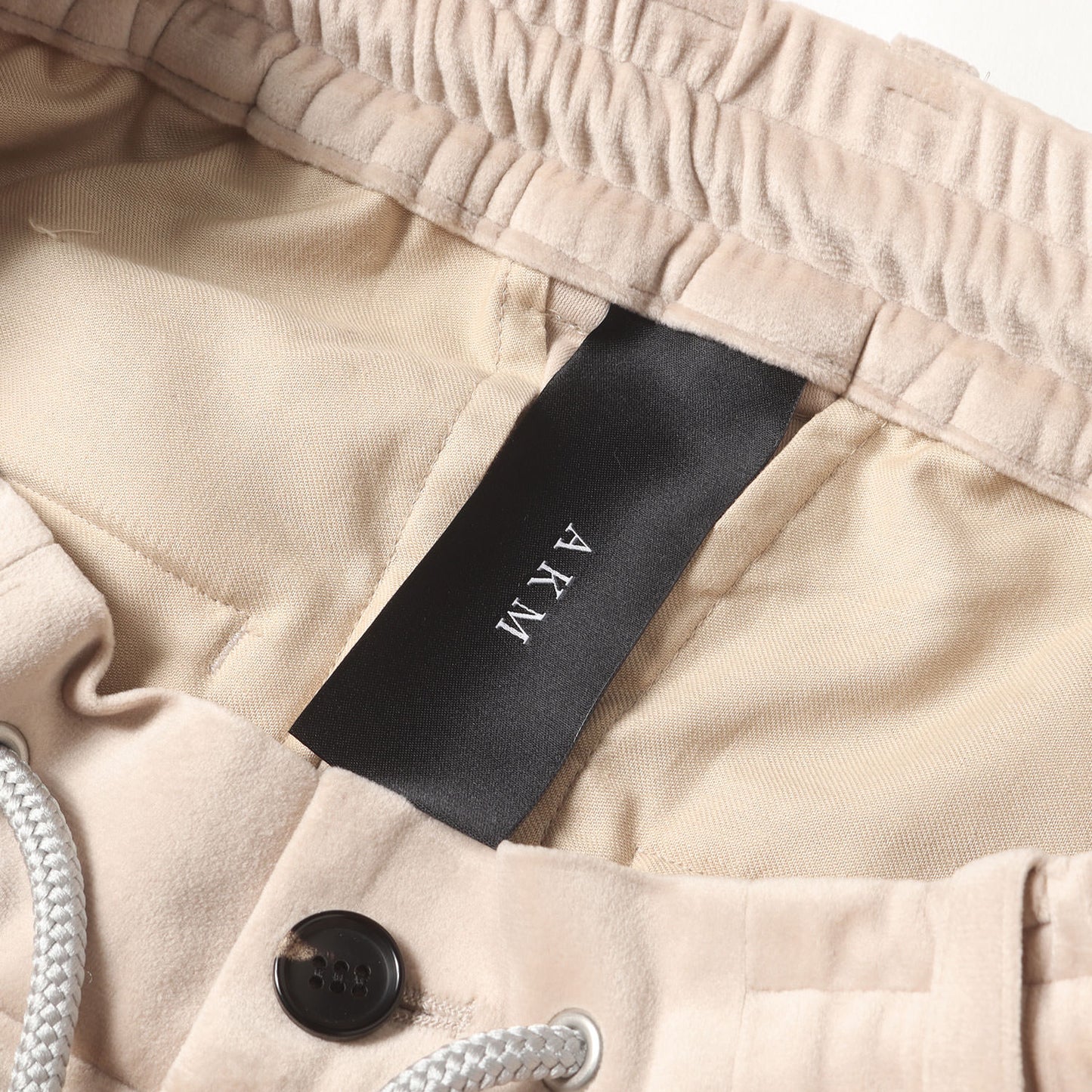 21AW ワンタック ベルベット イージー パンツ (STRETCH VELVET SWING EASY PANTS P276 PET099)