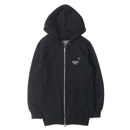 ワンポイント ロゴ ジップ スウェット パーカー (FULL ZIP PARKA BSL-407 CT01)