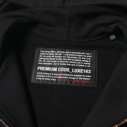 ワンポイント ロゴ ジップ スウェット パーカー (FULL ZIP PARKA BSL-407 CT01)