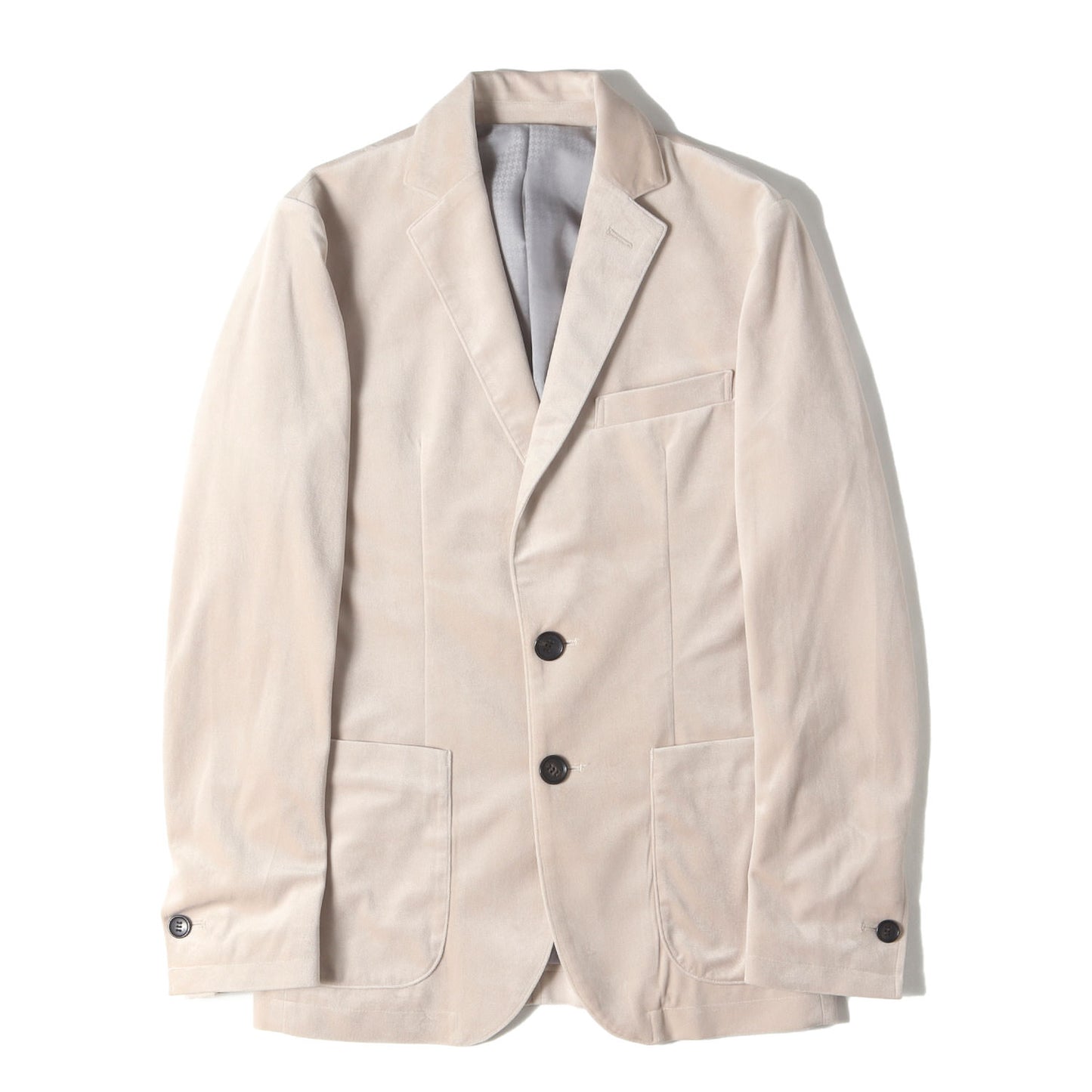 21AW ストレッチ ベルベット 2B テーラード (STRETCH VELVET SWING EASY JACKET B402 PET099)