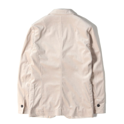 21AW ストレッチ ベルベット 2B テーラード (STRETCH VELVET SWING EASY JACKET B402 PET099)