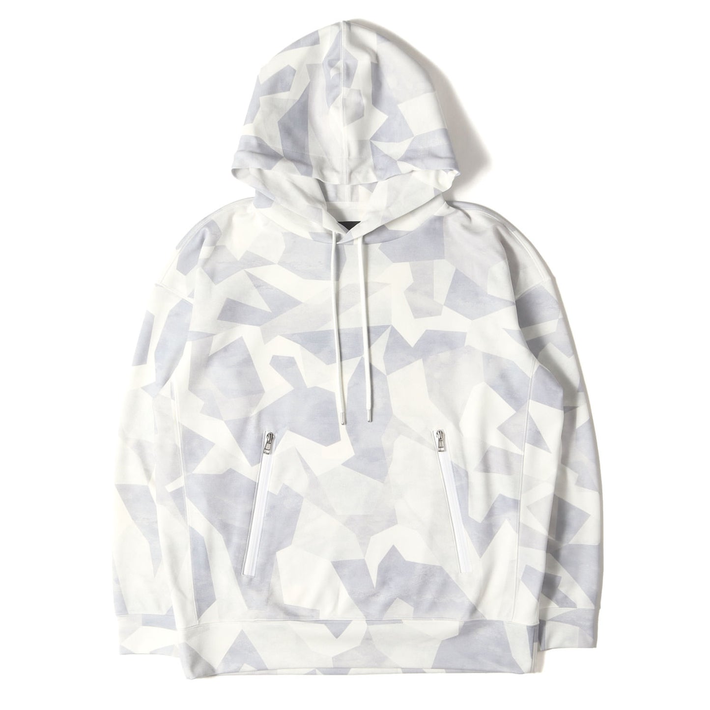 24SS ジオメトリック ジャージー パーカー (MVS VOLTEX PONT CAMO RELAX PULLOVER ZIP POCKET PARKA B479 PER036)