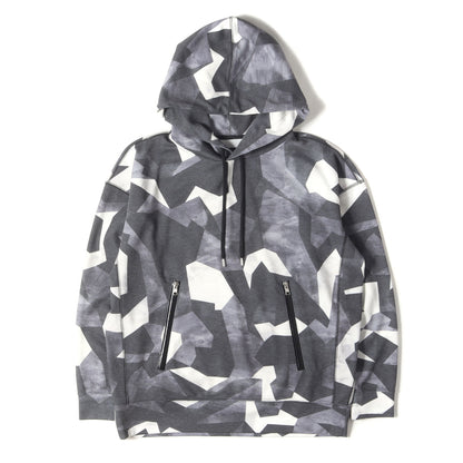 24SS ジオメトリック ジャージー パーカー (MVS VOLTEX PONT CAMO RELAX PULLOVER ZIP POCKET PARKA B479 PER036)