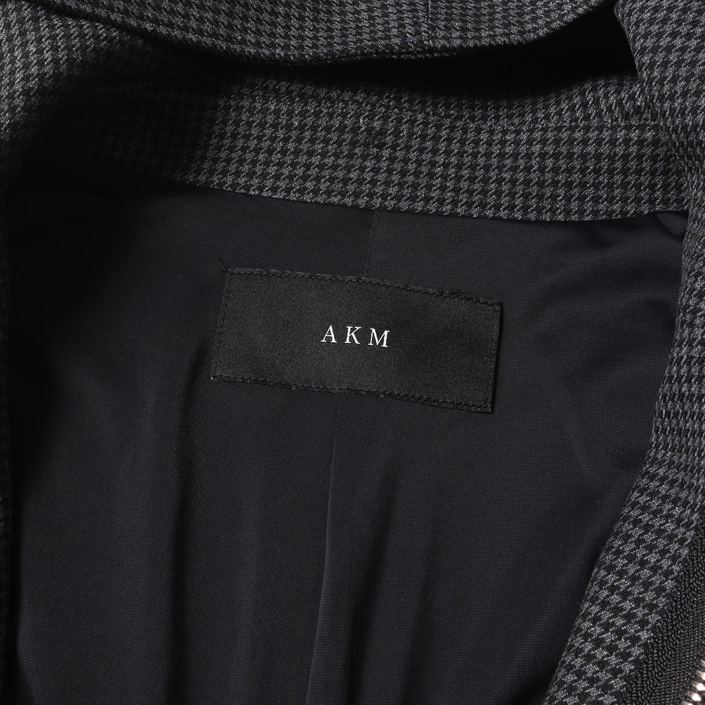 23SS ハウンドトゥース ストレッチ フーデッド コート (DOBBY STRETCH WRAP HOODED COAT C081 PER026)