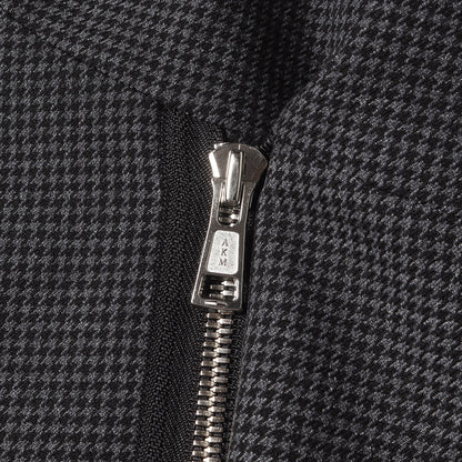 23SS ハウンドトゥース ストレッチ フーデッド コート (DOBBY STRETCH WRAP HOODED COAT C081 PER026)