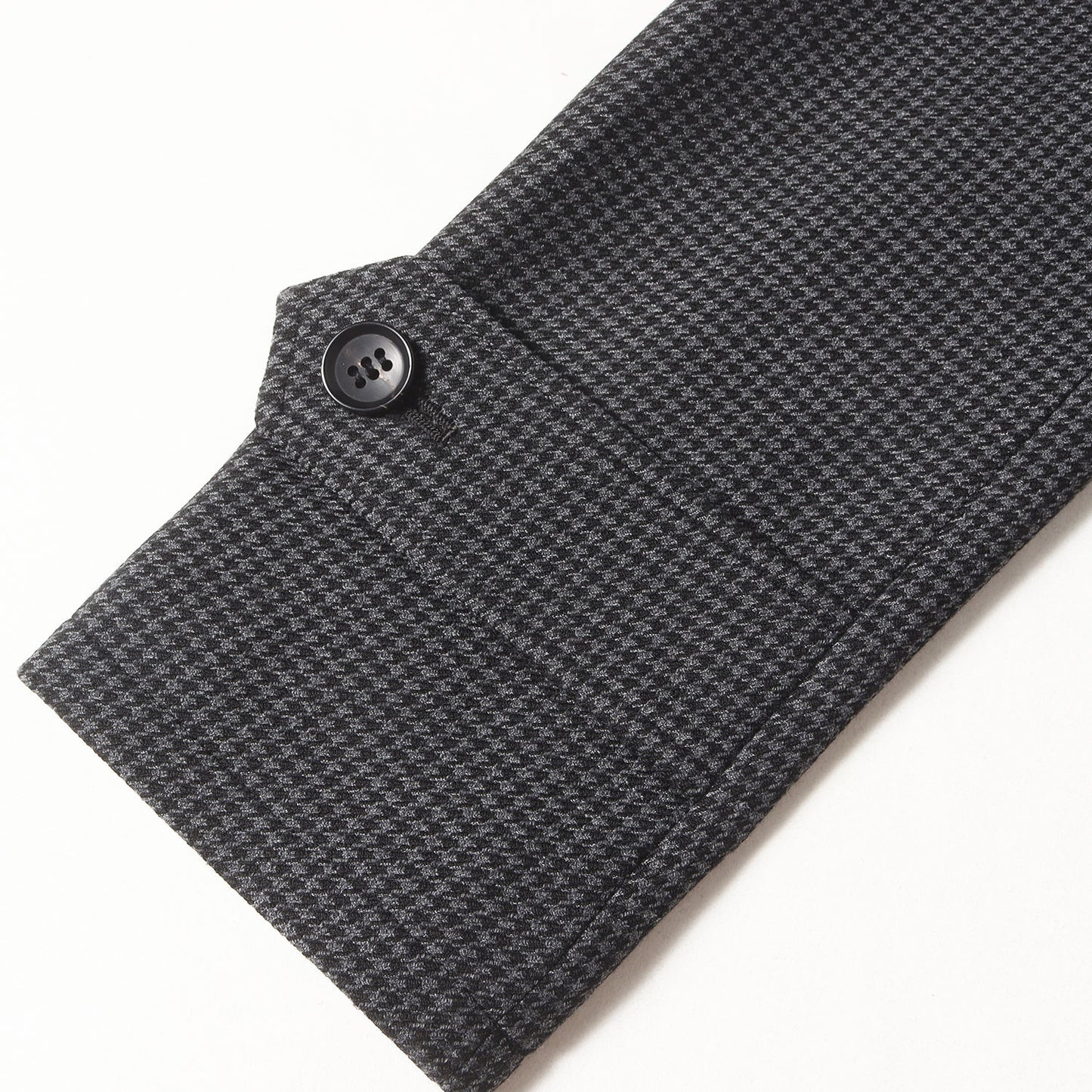 23SS ハウンドトゥース ストレッチ フーデッド コート (DOBBY STRETCH WRAP HOODED COAT C081 PER026)