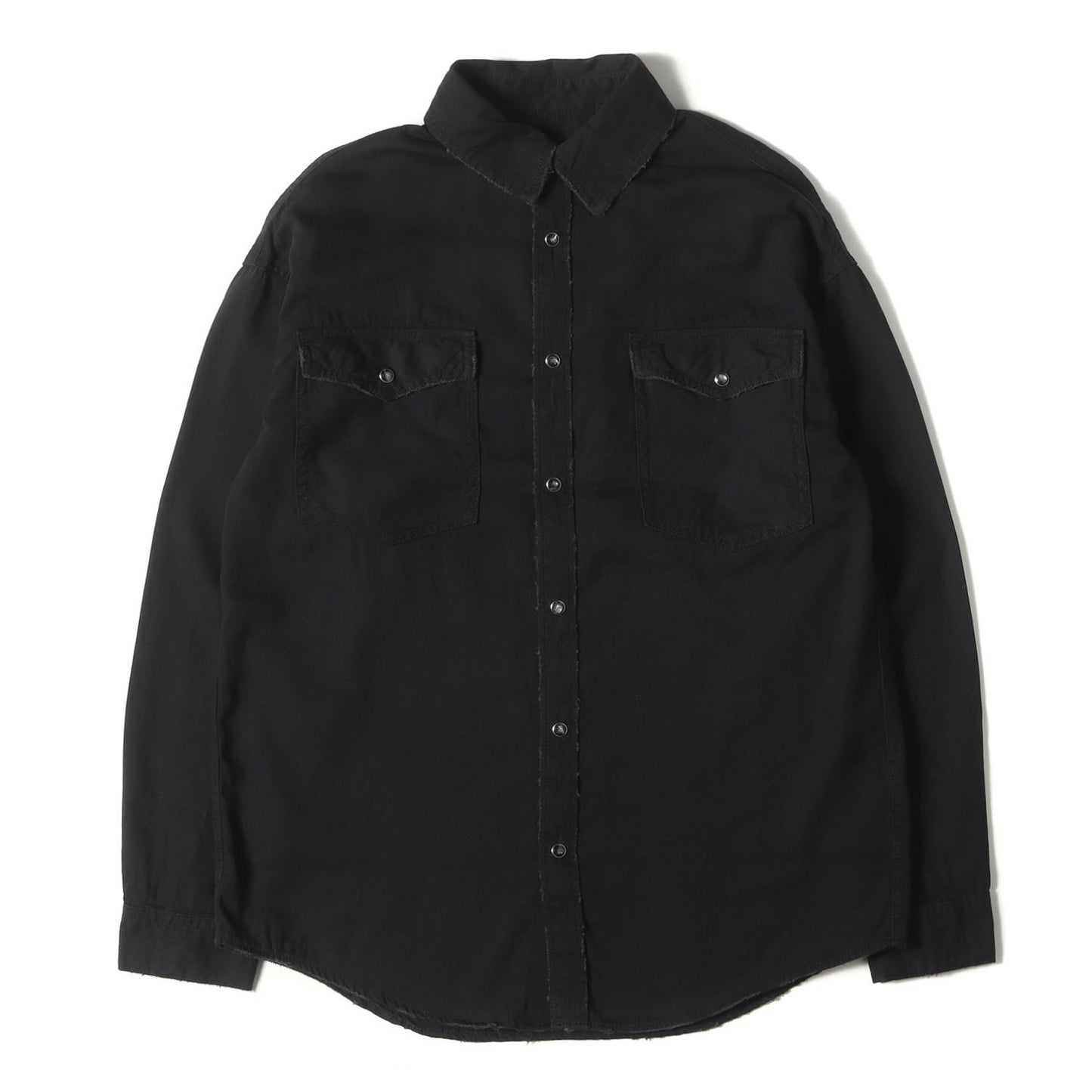 24SS ドロップショルダー デニム  シャツ (5.5oz DENIM DROP SHOULDER DENIM SHIRTS )