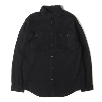 24SS ドロップショルダー デニム  シャツ (5.5oz DENIM DROP SHOULDER DENIM SHIRTS )