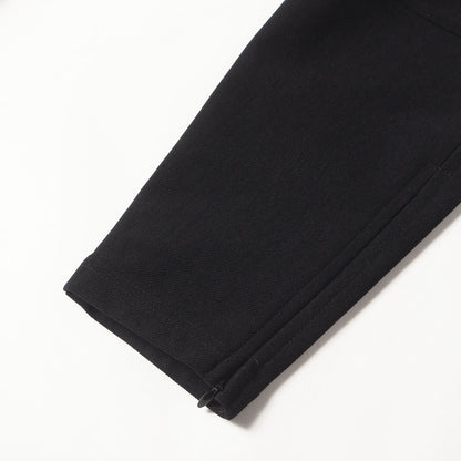 23AW サイドライン 裾ジップ ストレッチ ナイロンポリ イージー パンツ (HEAT PERFORMER TWILL SIDE LINE BIKER SKINNY P331 NLU034)